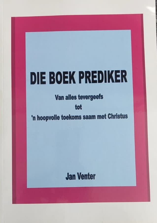 Die boek Prediker boekomslag