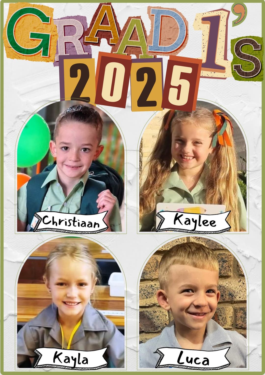 Annlin Graad 1's 2025